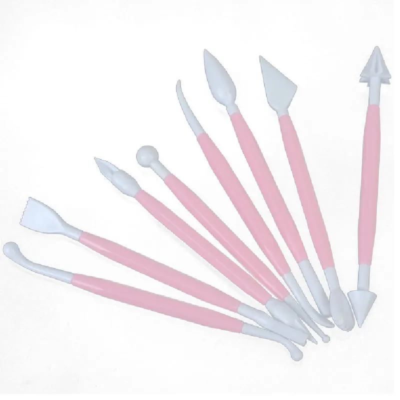 8 шт. набор инструментов для полимерной глины 02030|fondant gum paste|clay moldpolymer clay molds |