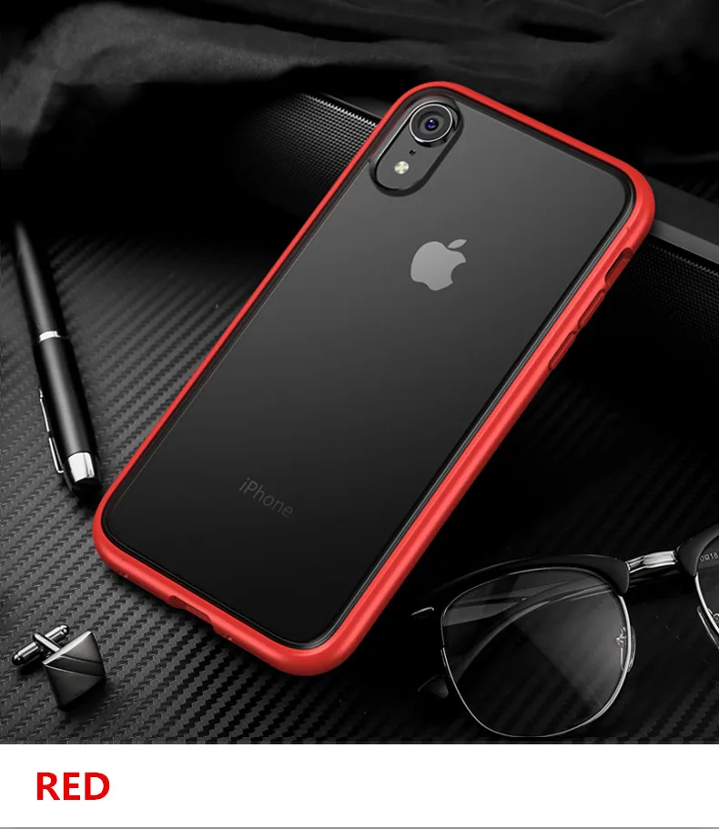 Роскошный деловой чехол LUPHIE для IPhone X XS Max XR 8 7 6 6S противоударный чехол для iPhone 7 8 6S Plus Матовые чехлы бампер из ТПУ