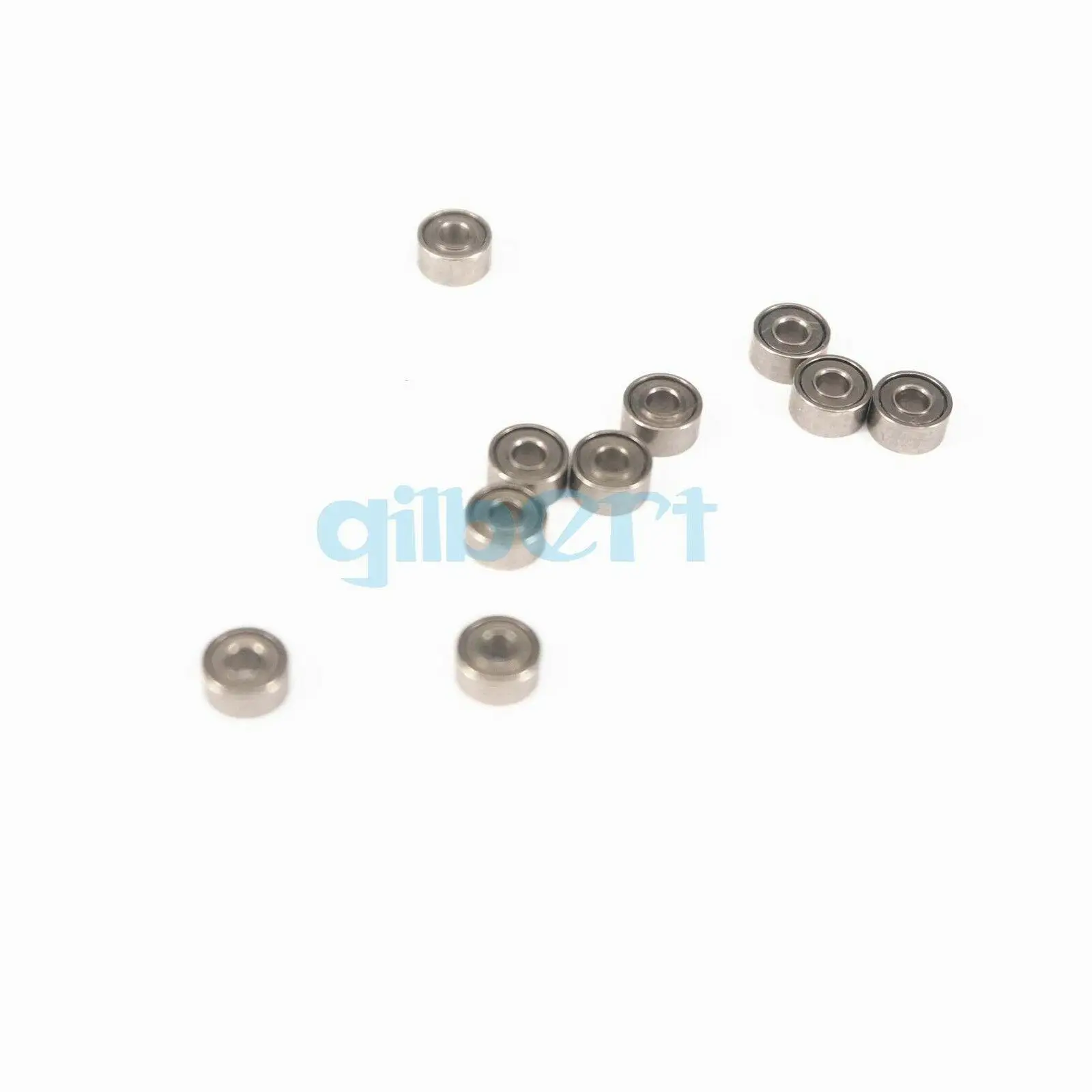 10pcs 1.5 x 4 2mm Micro Shielded Deep Groove Ball 681xZZ Model Radial Bearing | Обустройство дома