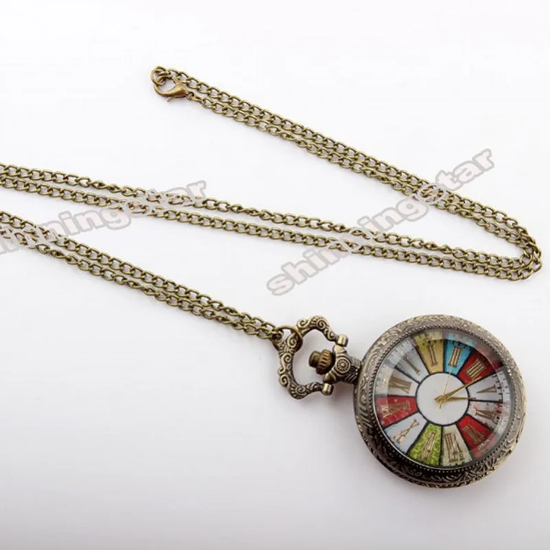 Мужские кварцевые часы с подвеской на цепочке в стиле стимпанк|pendant light clear glass|pendant