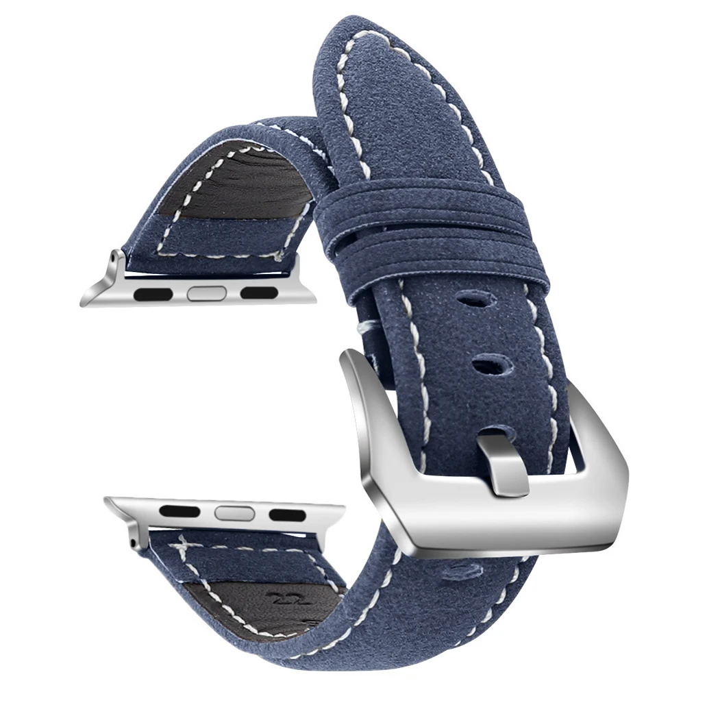 Новинка, винтажные Кожаные Ремешки для наручных часов iwatch, браслет, ремешок для Apple Watch, 42 мм, 38 мм, спортивный браслет для Series 1/2/3/4/5 ремешок для часов