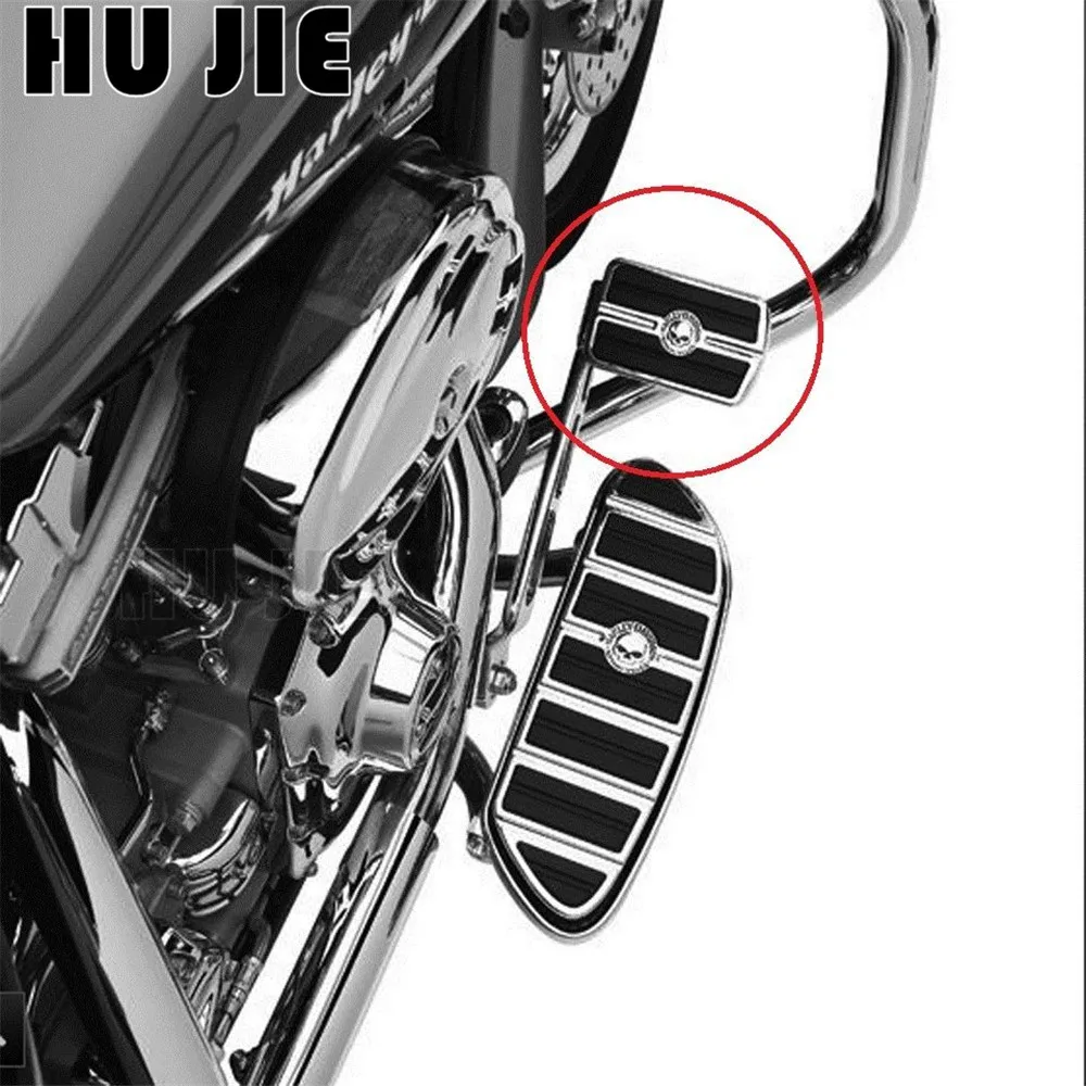 

Black Eagle Brake Pedal Pad Cover Footrest Footpegs Shifter Peg For Sportster XL 883 1200 Softail DYNA Street XG 750