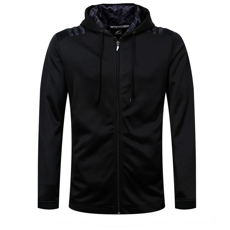 Black Hot Autumn For Men's Print Jacket gothic embroidery Unisex Sportswear Man Pattern uniform Party Zipper Outwear Jacket Coat - Цвет: Black