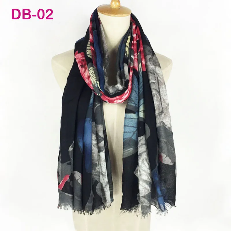 Великолепный новейший дизайн зимний шарф с принтом бандана женские шали