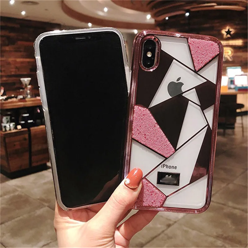 Роскошный блестящий яркий чехол для телефона iphone X XR XS MAX 6 6s 7 8 Plus, чехол для iphone XR XS MAX, мягкие чехлы