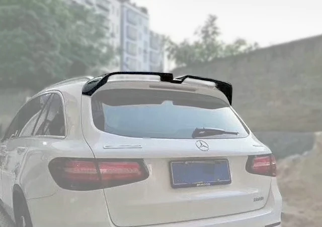 Автомобильный Стайлинг для 16 19 Mercedes Benz GLC Тип CR задний спойлер из углеродного