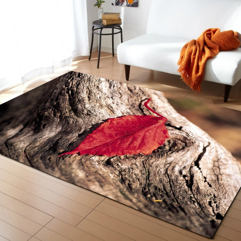 

3d ковер с листьями для гостиной, ковер для спальни, детской комнаты, мягкий диван, искусственный коврик для ванной, индивидуальный