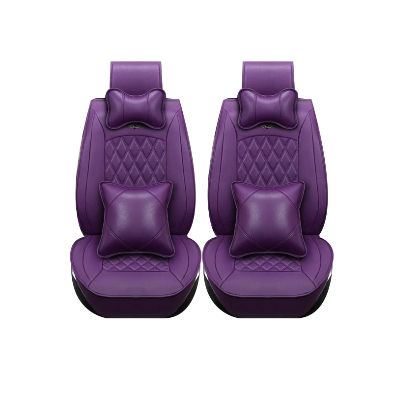 Специальные кожаные только 2 чехла на передние автомобильные сиденья для Mitsubishi ASX
