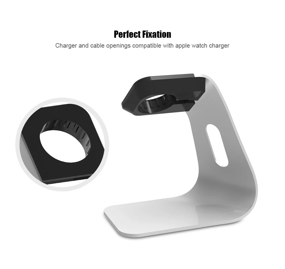 RAXFLY Smartwatch держатель Универсальный Зарядное устройство Док-станция для Apple Watch алюминий портативный держатель зарядная док-станция для i Watch док станция для apple watch 5 4 3