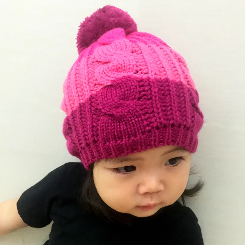 New Baby GIRLS Hats 2 Sizes Girls Hats Kids Winter And Autumn Hats Bonnet Enfant Hat For Children Baby Muts