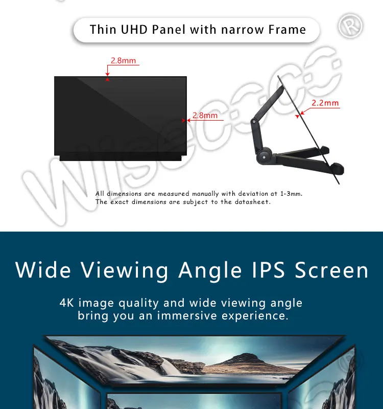 LQ125D1JW34 12,5 дюймов 4K HDMI ультра высокое разрешение lcd 3840x2160(пиксель)+ плата драйвера 2HDMI для ноутбука Win7/8