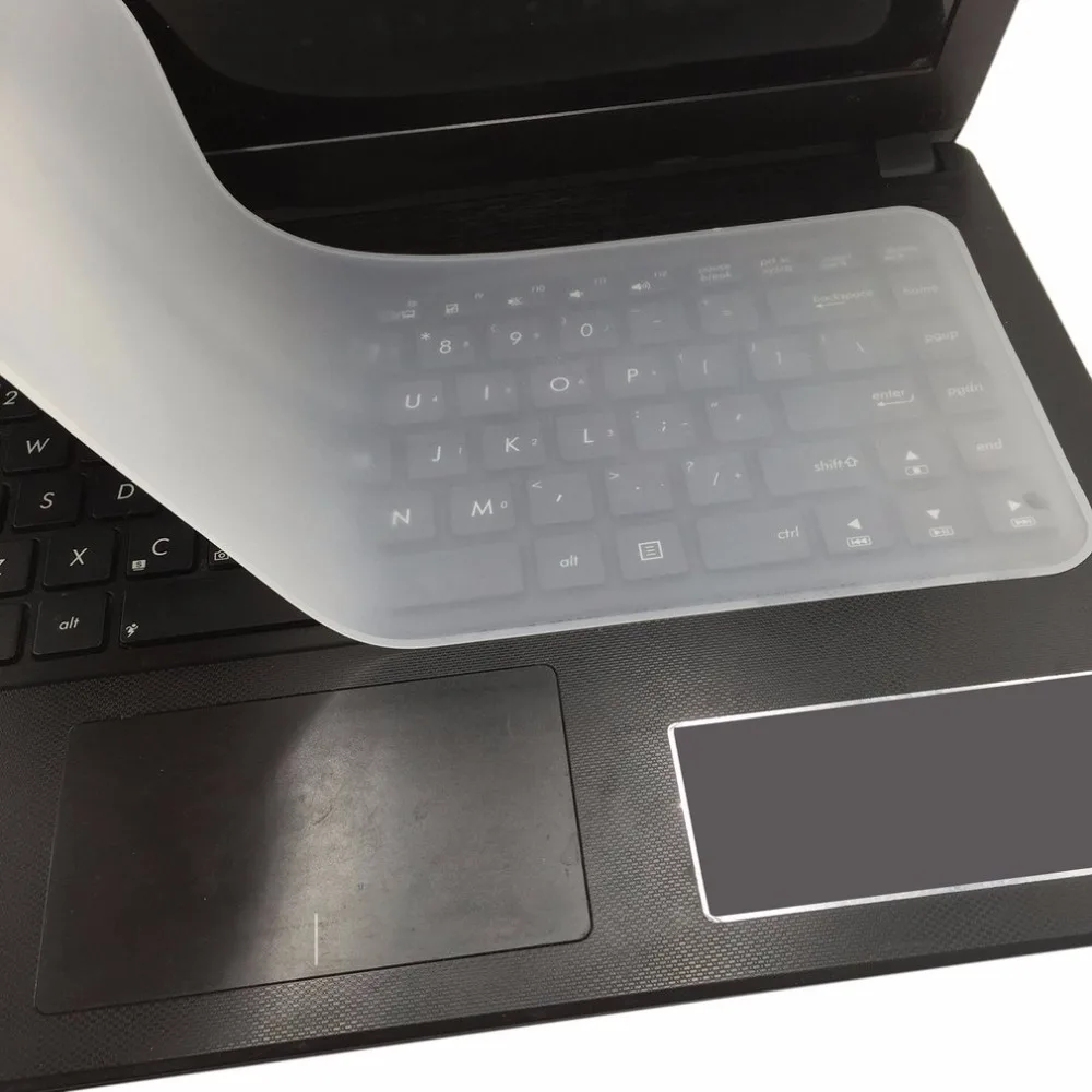 Keyboard Cover Skin Waterproof Dustproof Silicone Film Universal Tablet Protector Guard for 13-17 Inch Notebook | Компьютеры и офис