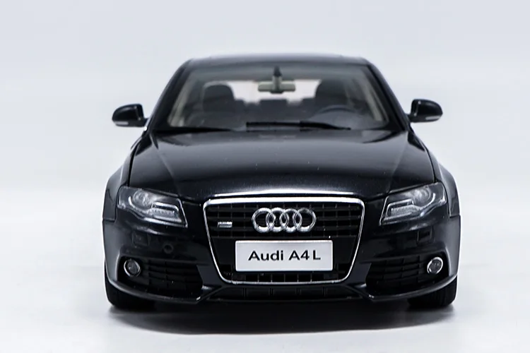 1/18 2010 A4L AUDI сплав литая металлическая Модель игрушечных автомобилей черного цвета для детей подарок коллекция Оригинальная коробка