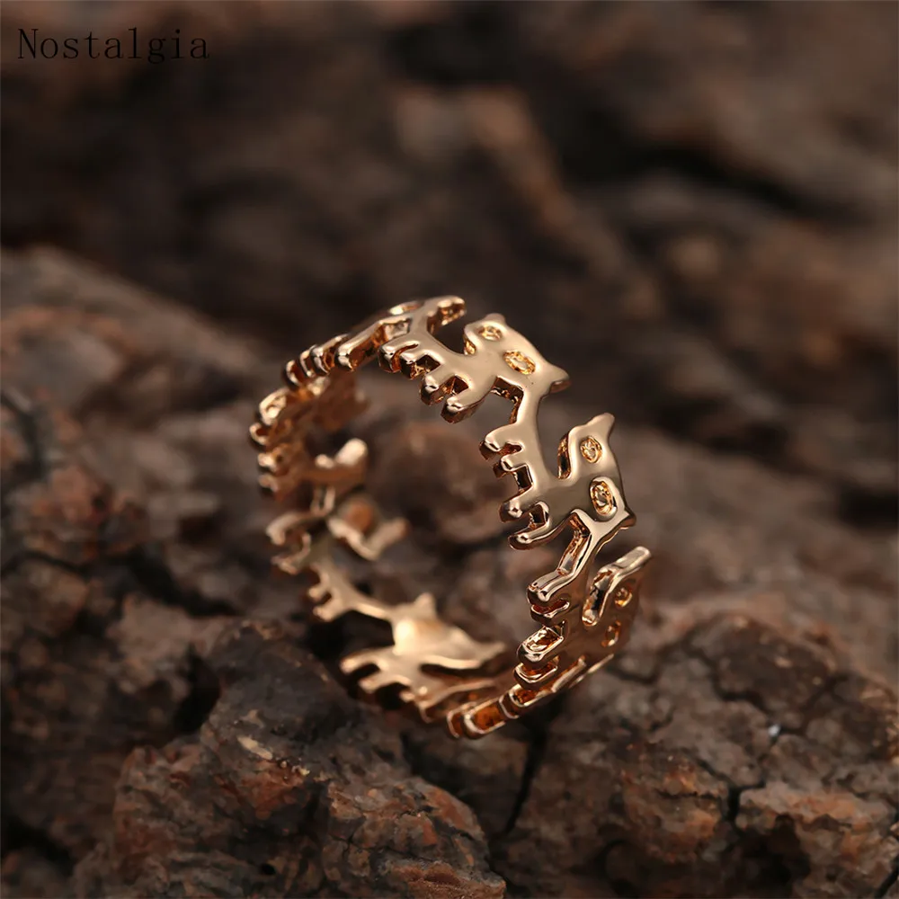 Ностальгия животное кошка кольцо ювелирные изделия Anello Uomo женские модные