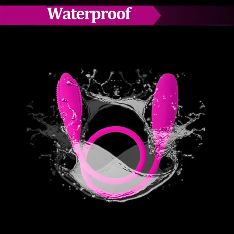 Silicone Double Head Vibrator G-spot Anal Plug Vagina Stimulator Bullet Pussy Massager Adult Sex Toy for Women Couple Lesbian | Красота и
