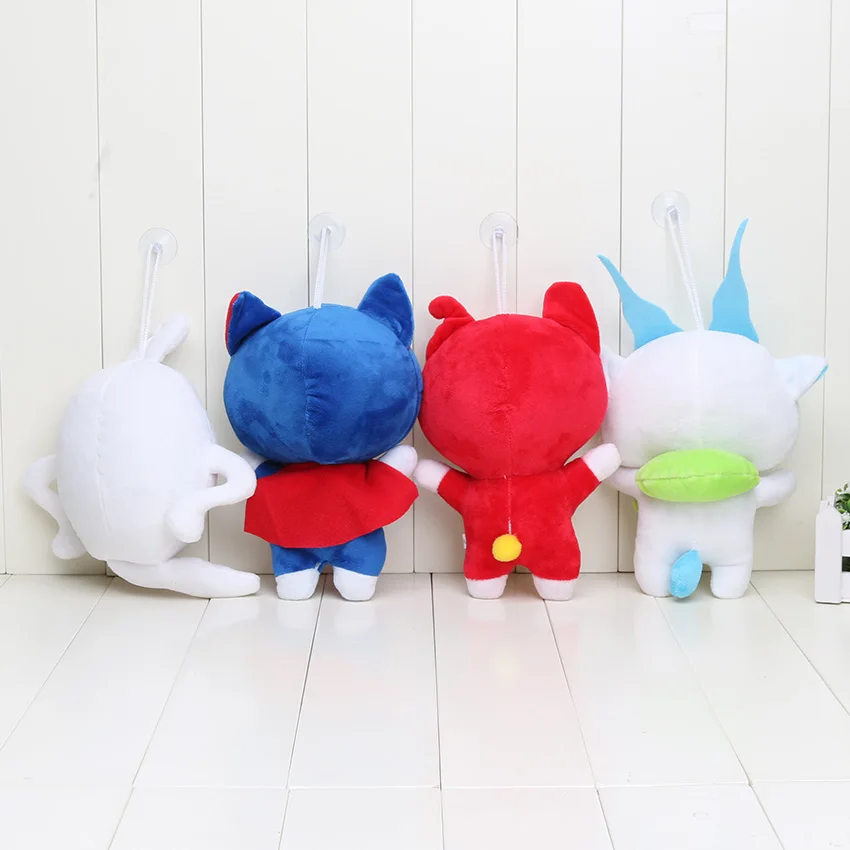 4 стиля 20 см японские часы Yokai с красной кошкой KOMA SAN Nyan шепот Youkai плюшевая игрушка