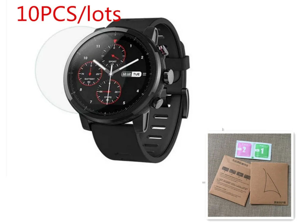 10 шт./Лот HD ТПУ пленка для экрана Xiaomi huami amazfit smart watch stratos pace 2 защита пылезащитные
