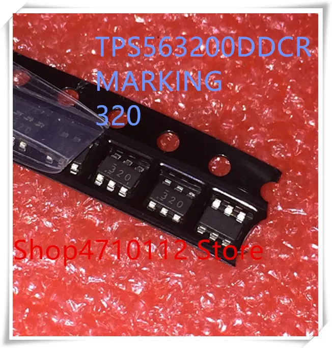 Новинка 10 шт./лот TPS563200DDCR TPS563200 TPS563200DDCT маркировка 320 SOT23 6 IC|Аксессуары для батарей
