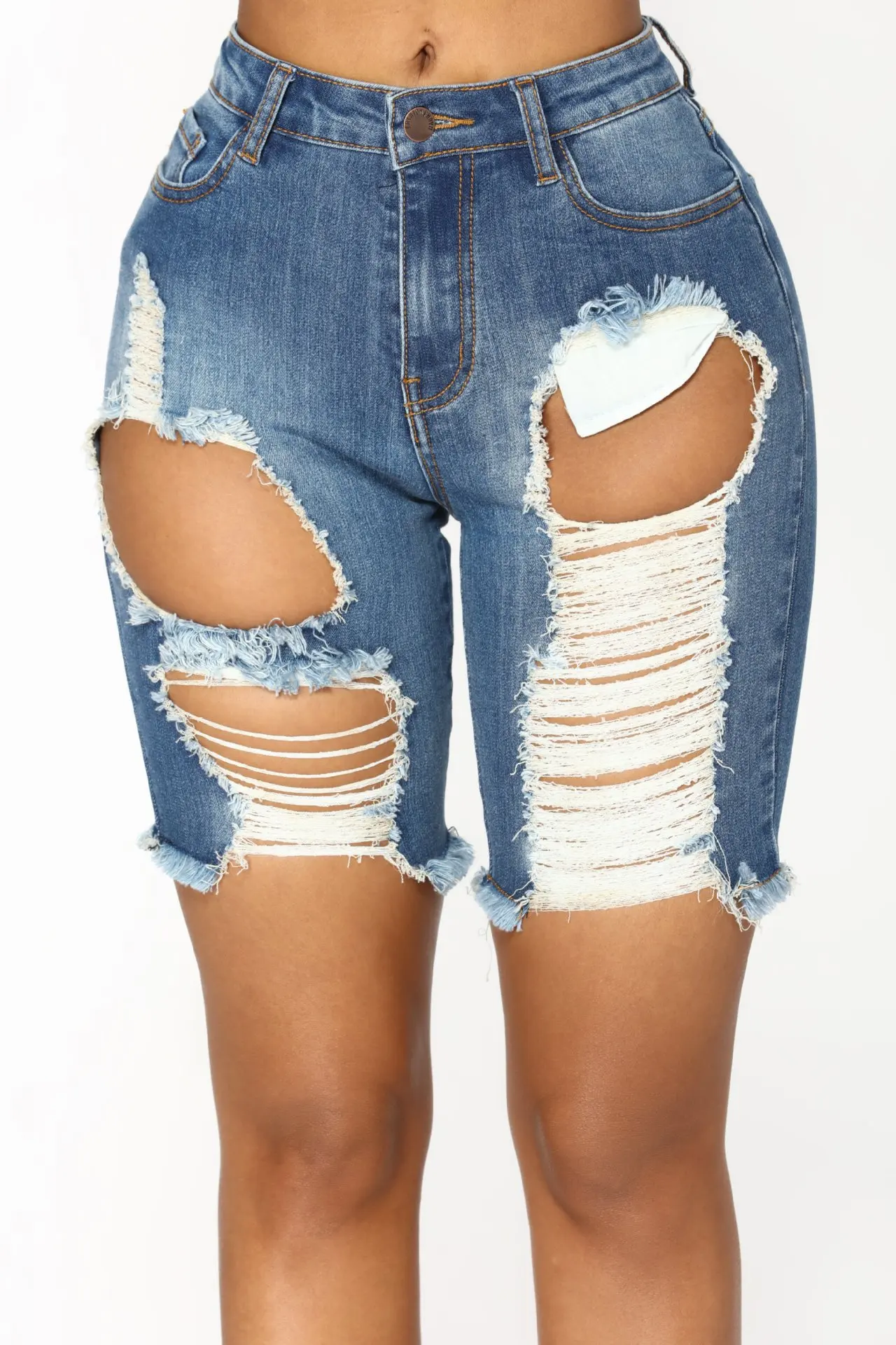 GBYXTY korte broek dames летние сексуальные джинсовые шорты с дырками и высокой талией, обтягивающие джинсы, Короткие повседневные шорты ZL136