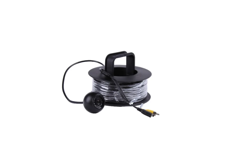 Скидка 650TVL 100 м воды-доказательство аудио/видео эндоскоп для подводной охоты Камера CR-006P-100M