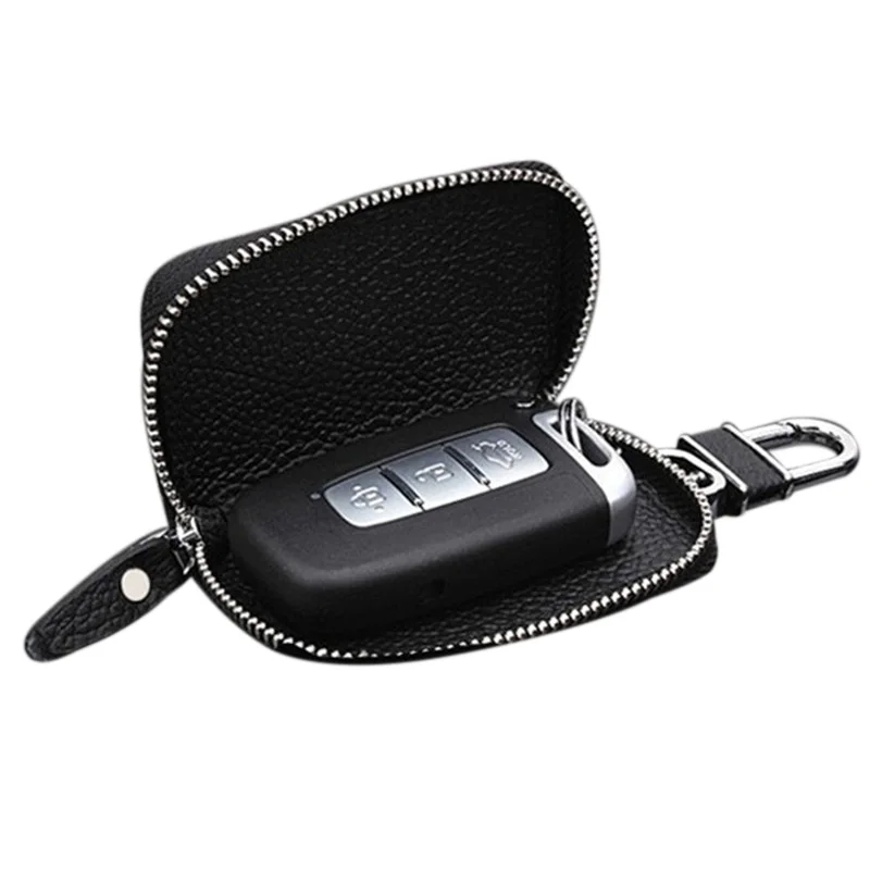 Кошельки для автомобильных ключей из искусственной кожи мужской держатель