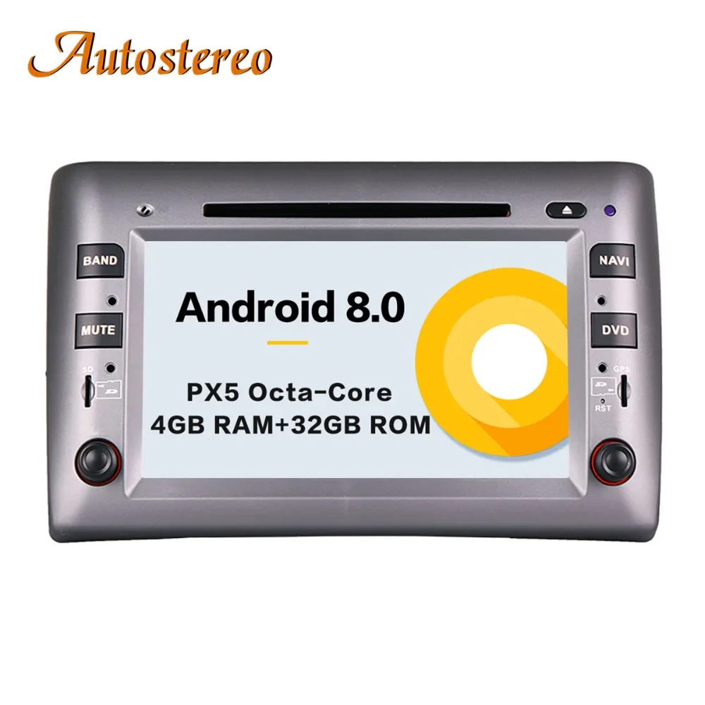 Android 9 автомобильный gps-навигатор Радио стерео для Fiat Stilo 2002-2010 мультимедийный плеер Автомобильный dvd-плеер радио магнитола головное устройство