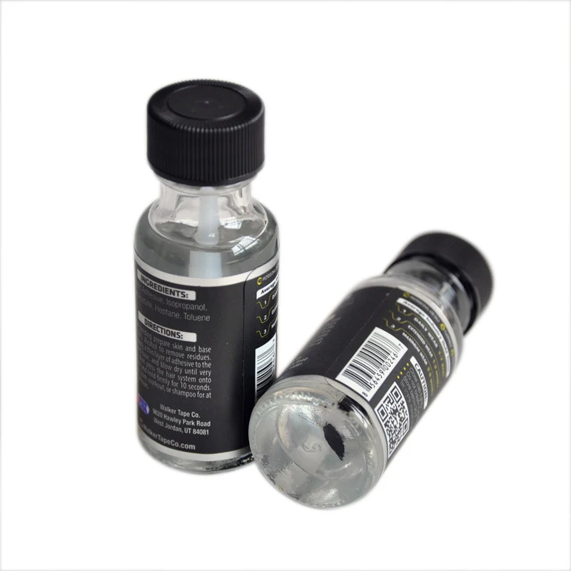 0.5FL.OZ(15 мл) Ультра удерживайте волосы системы клейкая щетка-на для кружевного парика/парик мягкий-Бонд клей и 30 мл удаления