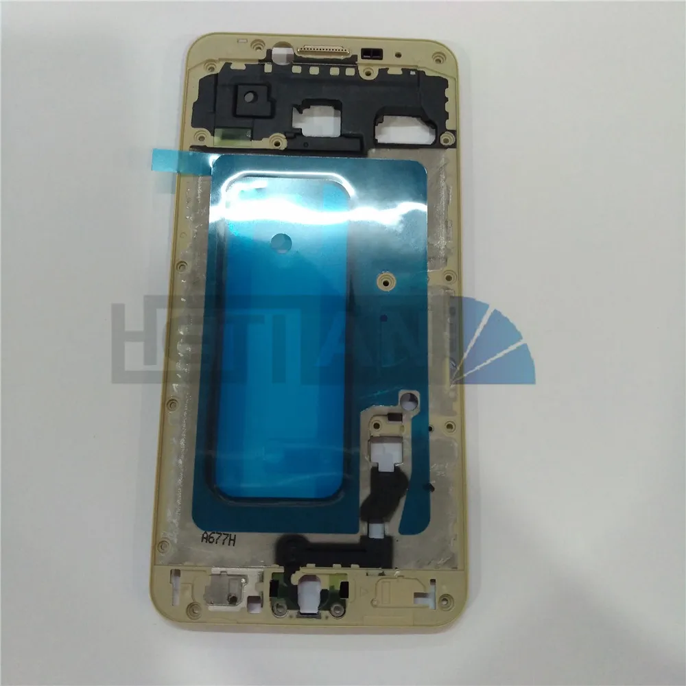 Для Samsung Galaxy C7 C7000 C5 C5000 SM Передняя Крышка корпуса ЖК Рамка Beze Корпус Запасные