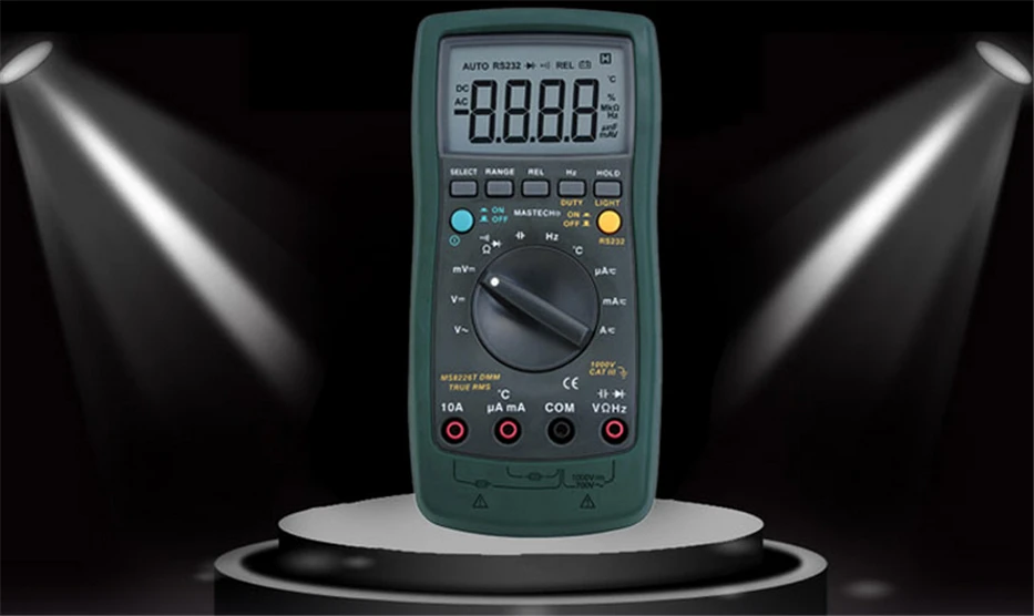 MASTECH MS8226T постоянного тока техника с цифровой мультиметр Авто Диапазон True RMS DMM Гц