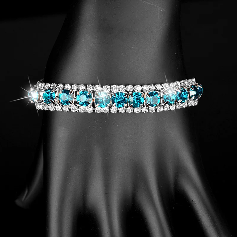 Новая роскошная цепочка IREACESS свадебный браслет очаровательные браслеты и