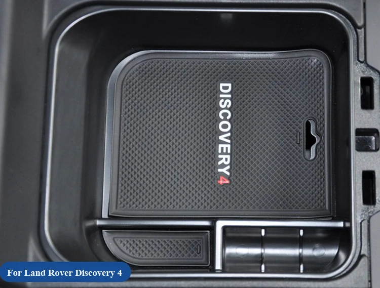 Car Central Storage Box Door Glove Armrest Organizer Box For Land Rover Discovery 4 Accessories Car Styling