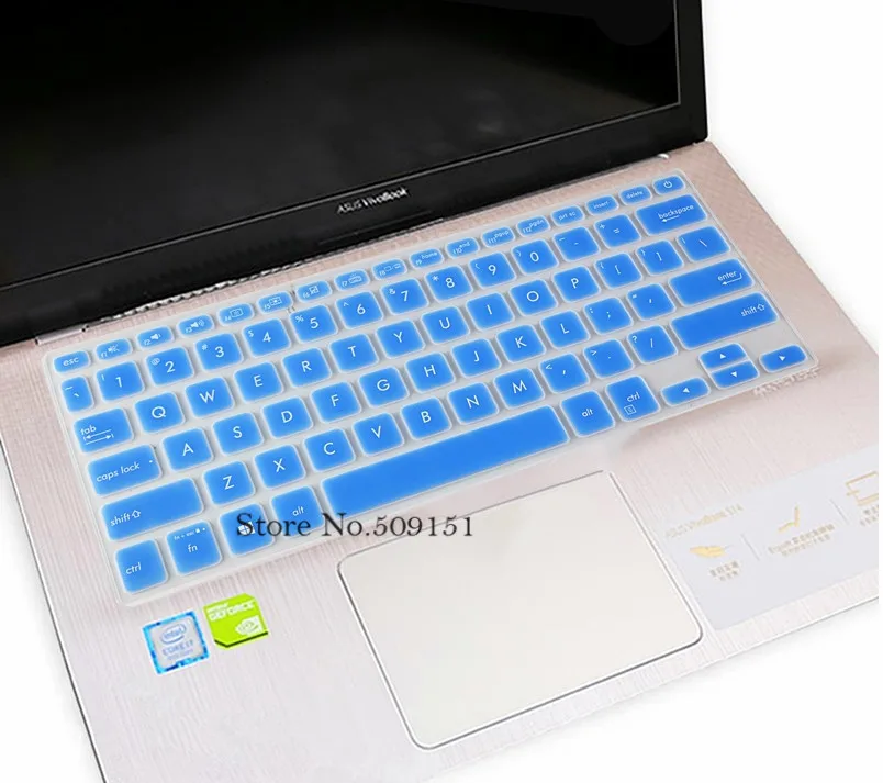 Силиконовый чехол-клавиатура для ноутбука, защитная пленка для Asus S4300 S4300U S4300UN, новинка, ASUS Vivobook S2 14