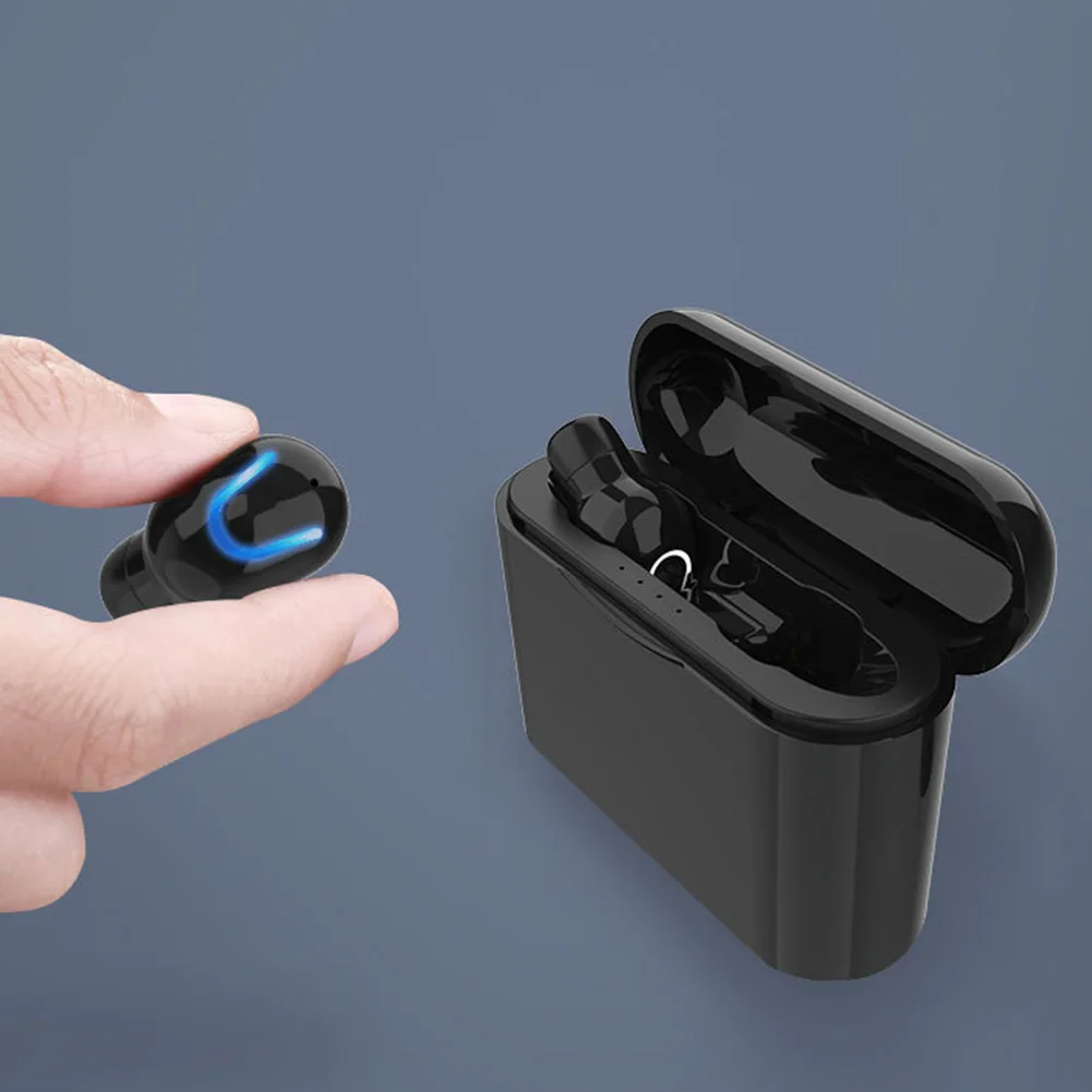 Bluetooth наушники Легкий Регулируемый Портативный беспроводной Вызов стерео мини с