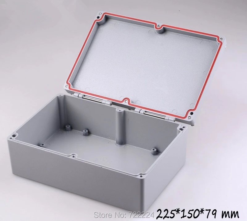 1 шт. 225*150*79 мм IP68 алюминиевый водонепроницаемый корпус DIY Распределительная