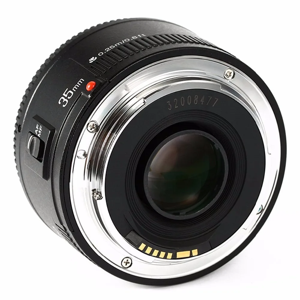 YONGNUO YN35mm объектив камеры для Canon F2 1:2 AF/MF Автофокус 600D 60 D 6D 70D 1300D DSLR Объективы