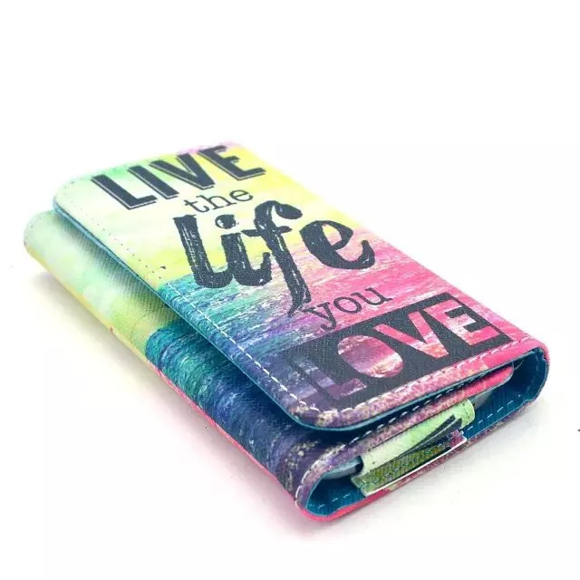 2016 Hot Sale PU Leather Protection Phone Case With 20 Painting And Card Wallet For Celkon Campus Colors A42 Pro |