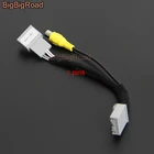 BigBigRoad для Honda CRV CR-V  Civic 2011 -2015 2016, автомобильный переходник, проводной кабель, камера заднего вида, оригинальный видеовход RCA