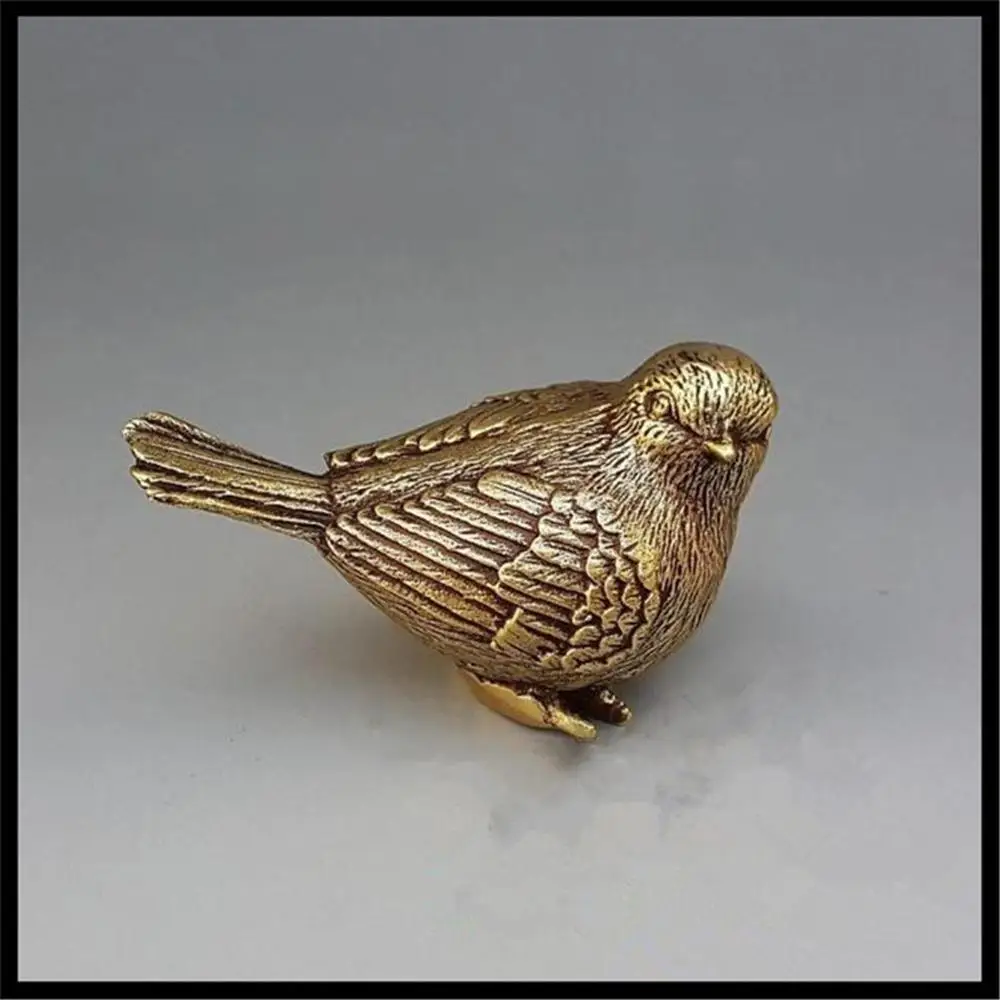 Статуя животного птица Бронзовая статуя металлические поделки украшения | Статуэтки и миниатюры -33046141032