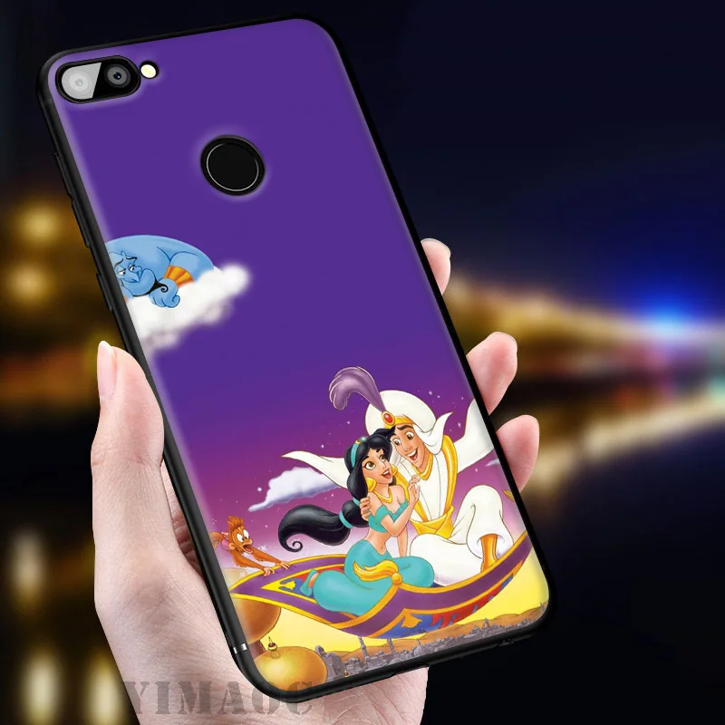 YIMAOC Aladdin Jasmine cartoon Soft Case for Huawei Mate 20 10 P30 P20 Pro P10 P9 P Smart Z 2019 &amp Nova 3 3i Lite |