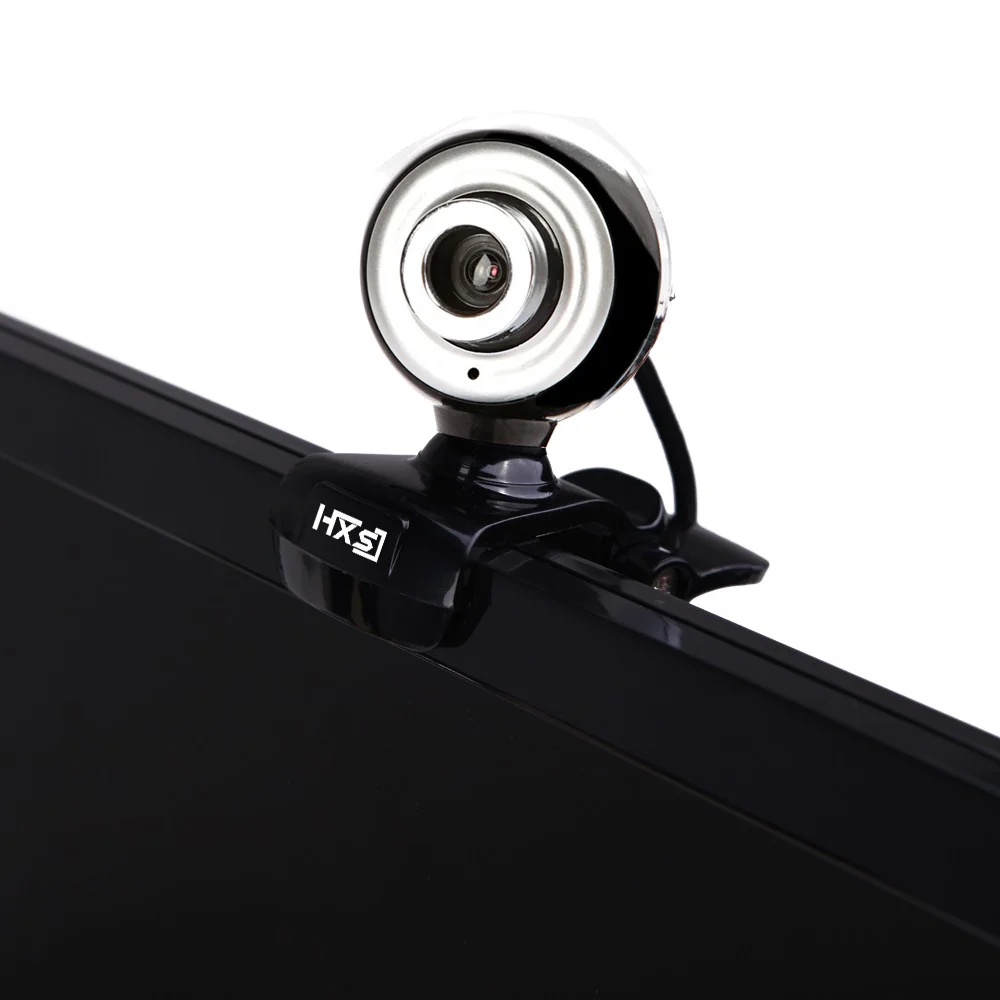HXSJ USB веб камера HD 480P PC Камера с поглощения микрофон Микрофон для Skype Android ТВ