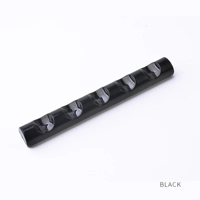 Black 3 шт. акриловая Хрустальная подставка-держатель для кистей для ногтей 5 гритов ручка для рисования для маникюра инструменты для маникюра и салона - Цвет: Black