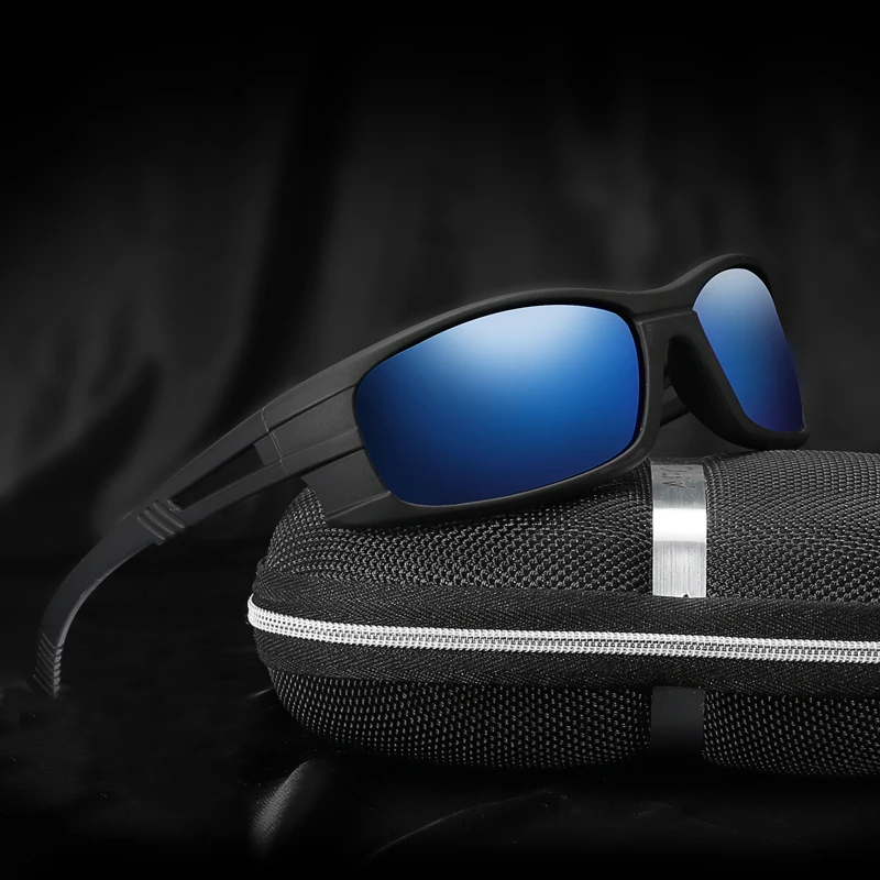

Солнцезащитные очки поляризационные для мужчин и женщин, спортивные ветрозащитные зеркальные солнечные очки UV400