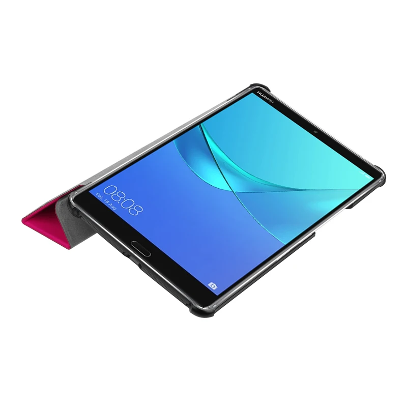 Ультратонкий умный чехол из искусственной кожи для huawei Mediapad M5 8,", чехол для планшета fundas, держатель для huawei M 5 8,4 дюймов