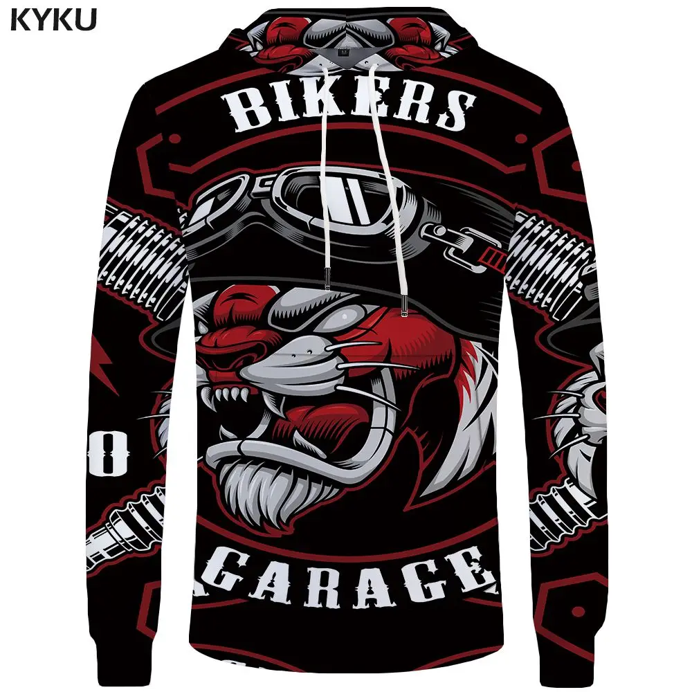 3d hoodies 13 Бренд KYKU, толстовка с черепом, мужские космические толстовки, черный готический 3d принт, толстовка в стиле панк-рок, одежда в стиле хип-хоп, Мужская Уличная одежда - Цвет: 3d hoodies 13