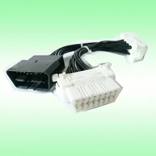 2 шт. 16 контактный разветвитель OBD II переходник штырь гнездо|cable obd2