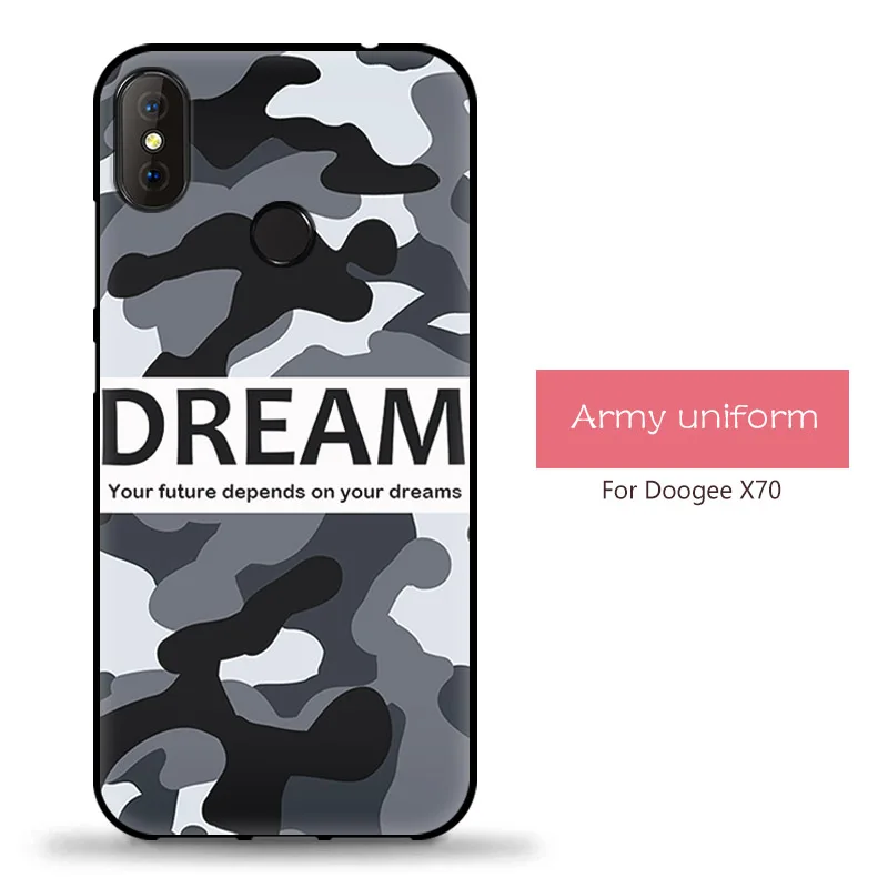 35 JURCHEN чехол для телефона Для Doogee X70 чехол 5,5 дюймов милый мультяшный Мягкий силиконовый чехол для DoogeeX70 чехол DoogeeX70 Funda - Цвет: 35