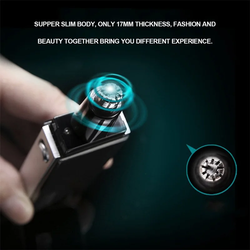 Pritech Electric Ear Nose Hair Trimmer Eyebrow Shaping Clipper Cleaner Shaving Scraping Safe Face Care Device #TN-188 |