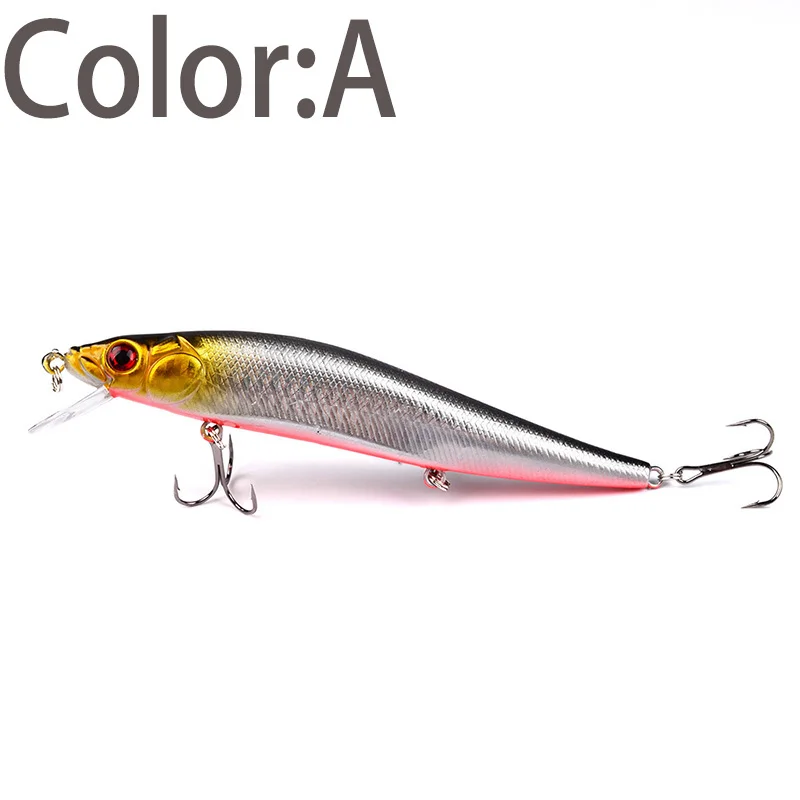 1 шт. 11 5 см 13 г плавающий Minnow приманки для ловли рыбы Jarkbait искусственные Щука pesca