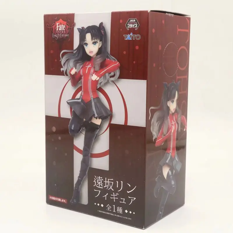HKXZM Аниме Фигурки 18 см Fate/EXTRA Last Encore Tohsaka Rin ПВХ фигурка Коллекционная модель