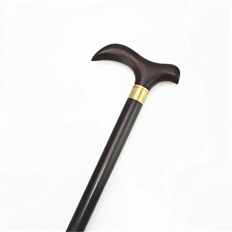 Трость из черного дерева деревянная трость красного круглая палка двойного